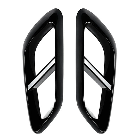 Mercedes Benz E Class Black Rear Throat Exhaust Pipe Cover Trim (2024+)