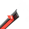 5M T-Shape Rubber Car Door Sealing Strip Weatherstrip