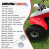 Honda Rancher 350 ES TRX350TE TRX350TM 2 x Rear Axle Nuts 18mm