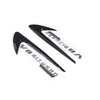 Mercedes Benz C / E / S Class 2 x Gloss Black Side Air Vent Fender Trim (2014-2021)