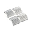 4 x 1 1/8" to 7/8" Handlebar Mount Risers Clamp Conversion Spacers