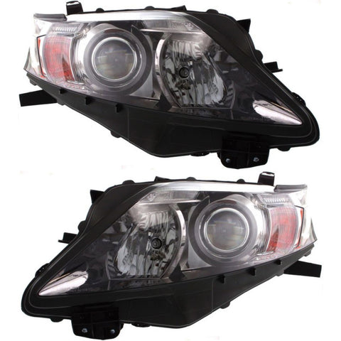 Halogen Headlight Set For 2010-2012 Lexus RX350 Base Left