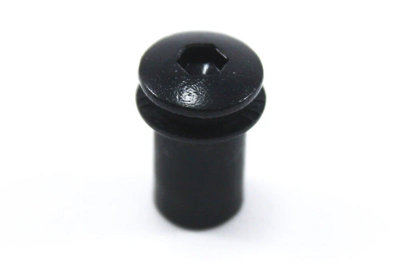 8 x Nero Anodizzato Alluminio Moto Parabrezza Carenatura Bulloni Kit