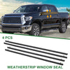 Honda Civic 4 x Weatherstrip Window Seal (2006-2011)