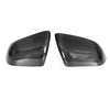 Ford Mustang (2015-2023) with LED Signal 2 x Real Carbon Fiber Mirror Cover Caps