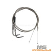 Harley Sportster XL883 XL1200 Stainless Throttle Cable Wires (1996-2015)