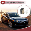 Acura ZDX Black Beige Faux Leather Gear Shift Knob Cover (2010-2012)