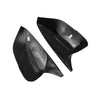 Infiniti Q50 Q60 Gloss Black Rearview Mirror Cover Caps (2014-2023)