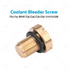 BMW E36 E46 E39 E90 Brass Vent Screw Radiator Coolant (1992-2013)