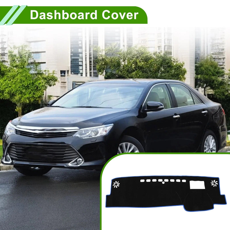 Toyota Camry XV70 Dashboard Cover 1 Pc Black Blue Polyester (2018–2023)