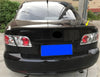 Mazda 6 Sedan 4-Door Glossy Black Rear Boot Spoiler Wing (2003-2008)
