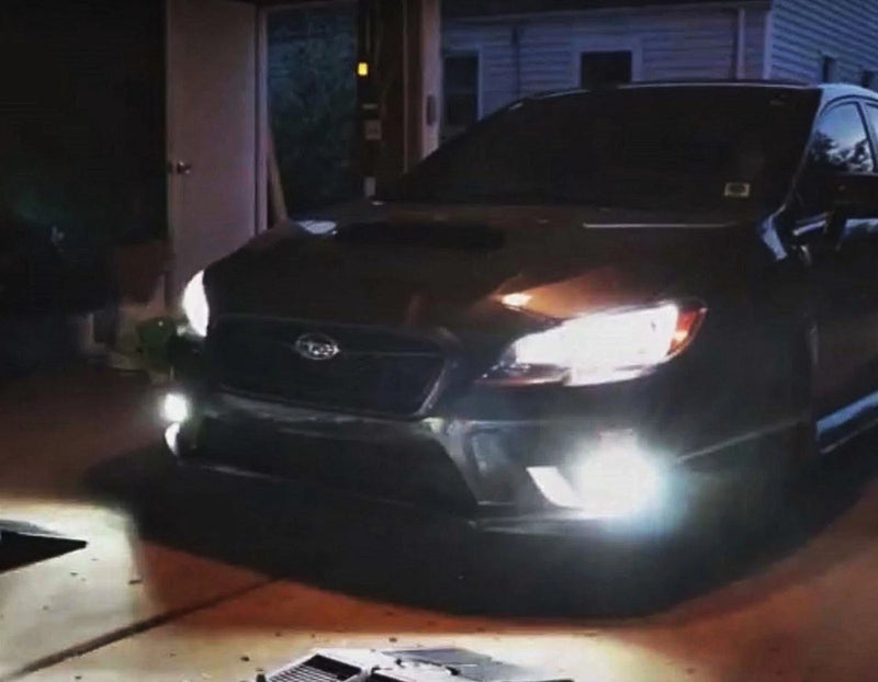 H3 Hi-Power 8000LM 40W Pure White LED Fog DRL Spot Lights (2010-2023)