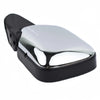 Side Door Mirror Rear View Pair Chrome Fits Toyota Hilux SR LN85 LN106 1989-97