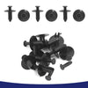 BMW Bumper Clips 4 x Hole Plastic Push-in Rivet Fasteners