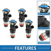 Chevrolet S10 Base LS (2000-2003) 4 Pcs Fuel Injector 2.2L