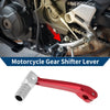 Honda CRF150F Folding Motorcycle Gear Shifter Lever Red Silver (2003–2017)