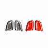 Volvo XC40 S60 Red Carbon Fiber Gear Shift Knob Cover (2020-2023)