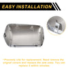 Ford Excursion F150 F250 F350 Rearview Mirror Cover Cap Chrome Plated