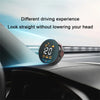 Universal USB Car Dash HUD Speedometer Display Alarm MPH KMH