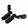 Harley Electra Glide Black Engine Guard Highway Bar Footpegs (1997-2008)