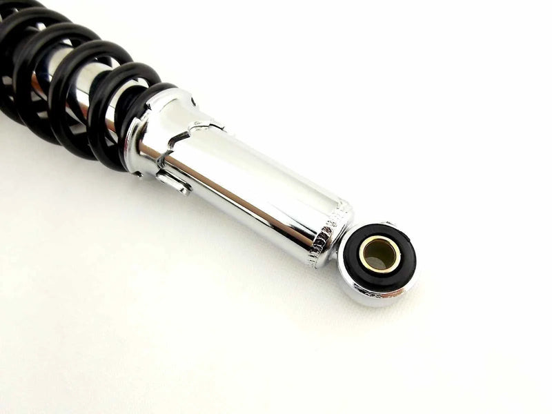 Suzuki GT185 280mm JBS Black/Chrome Lowering Shock Absorbers (76-78)