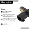 Jeep Rear Left / Right Kit 1 Pc ABS Wheel Speed Sensor