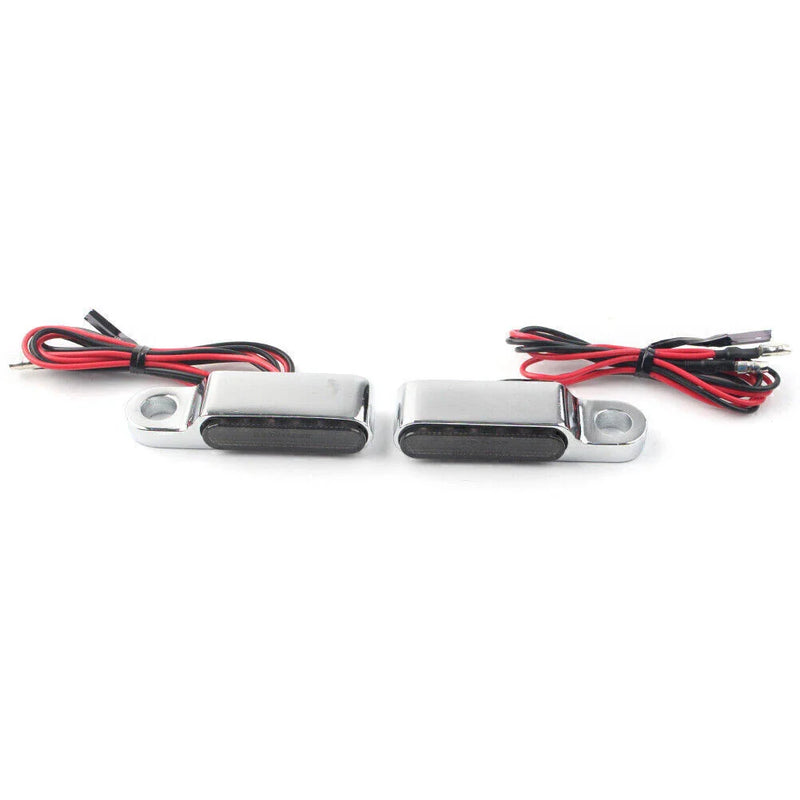 Universal Motorcycle Chrome LED Turn Signal Light