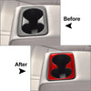 Kia Stinger (2018-2023) Red Rear Armrest Cup Holder Cover Trim