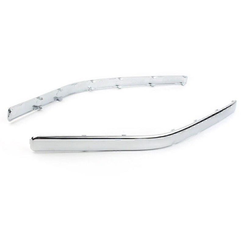 Honda GL1800 Chrome Front Side Fairing Cowl Edge Molding Trim (2001-2006)