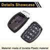 Hyundai Tucson (2015-2021) Brown Silver Tone 4 Button Key Fob Shell Case