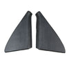 Golf MK2 2 x Black Door Mirror Cover Trim Panel Mount (1984–1992)