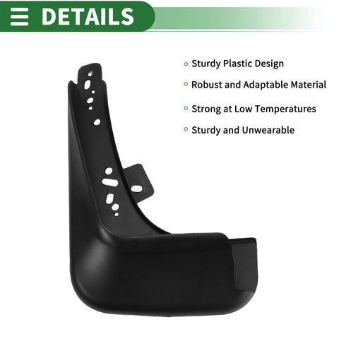 Kia K3 Hatchback / Saloon Mud Flaps Splash Guards (2013-2015)