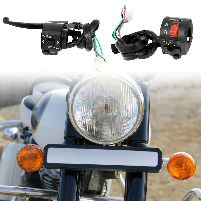 Suzuki Motorcycle 7/8" Handlebar Horn Turn Signal Switch