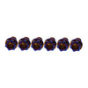 Bike Bicycle Motorcycle 6pcs M6x30mm Titanium Torx Head Flange Screws
