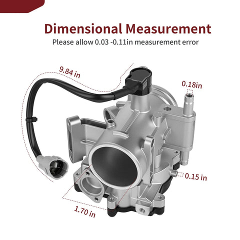 Polaris Ranger XP 700 EFI 2006-2009 Throttle Body & Adapter
