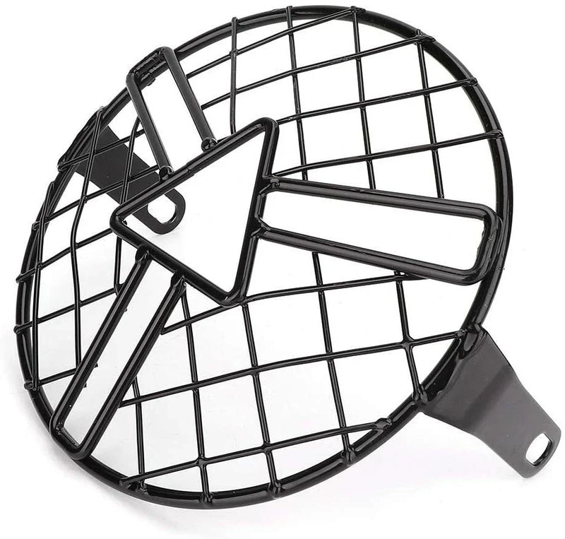 CG125 GN125 16.5cm Headlight Mesh Grill Protect Side Mount Cover
