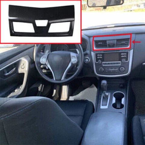 Nissan Altima Teana Carbon Fiber Console Vent Trim (2013–2016)
