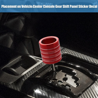 Gear Shift Knob Cover Trim Decal for Toyota 4Runner TRD (2010-2022) Red
