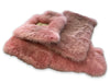 Rolls Royce Wraith Pink Genuine Sheepskin Floor Mats (2013-2017)