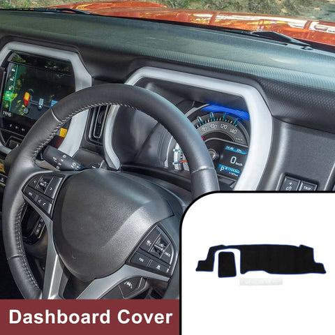 Suzuki Hustler MR52S MR92S (2020-2021) Black Blue Dashboard Cover Mat