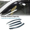 Ford Focus Sedan Window Deflectors  Side Vent Visors (2019-2023)
