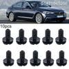BMW 3 Series Black Plastic Clips Rivet 10 Pieces