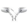 Harley Touring Softail Deluxe Sportster 883 1200 Dyna Rearview Mirrors (2004-2023)