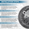 Jeep Cherokee 4.0L Engine Cooling Fan Clutch (1987-2001)