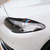 BMW 5 Series F10 Carbon Fiber Headlight Eyelid Covers (2010-2013)