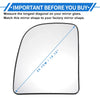 Ford E150 Heated Left Driver Side Upper Mirror Glass (2004-2014)
