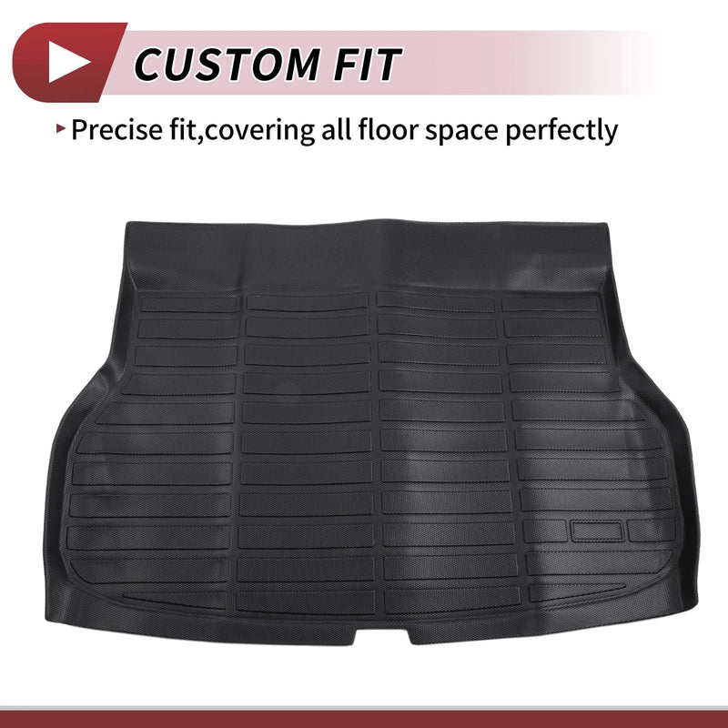 Acura RDX (2013-2018) TPE Cargo Liner Rear Trunk Mat Long Grid Pattern
