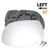 Porsche Cayenne Left Side White Mirror Glass w/ Back Heated (2007-2010)