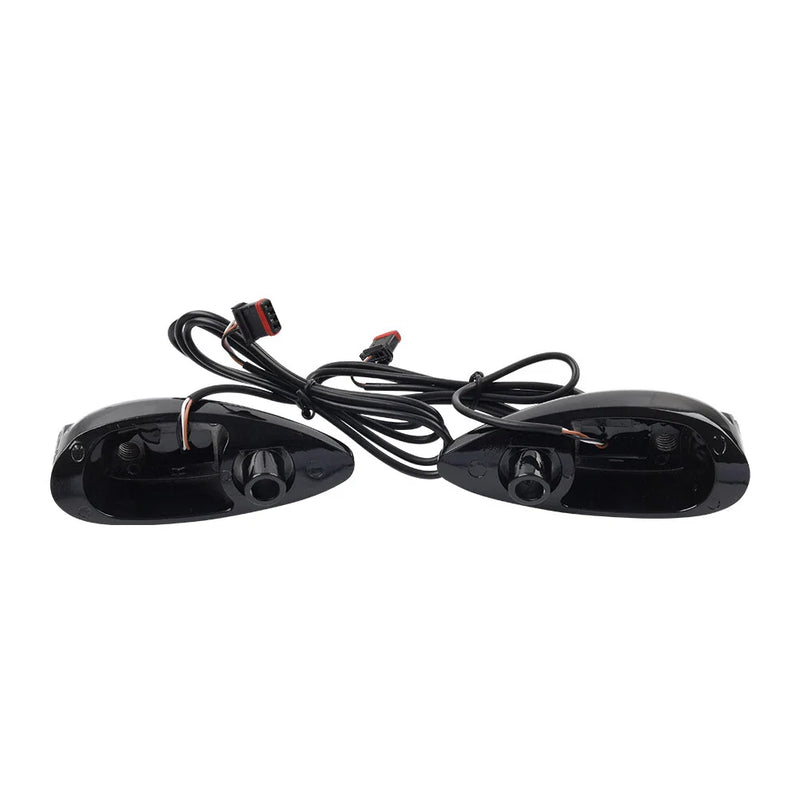Harley Road Glide FLTRX FLTRU FLTRK Front Turn Signal Light Black (2015-2024)