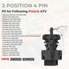 Polaris Magnum 325 2x4 4x4 Hds Ignition Key Switch (2000–2001)